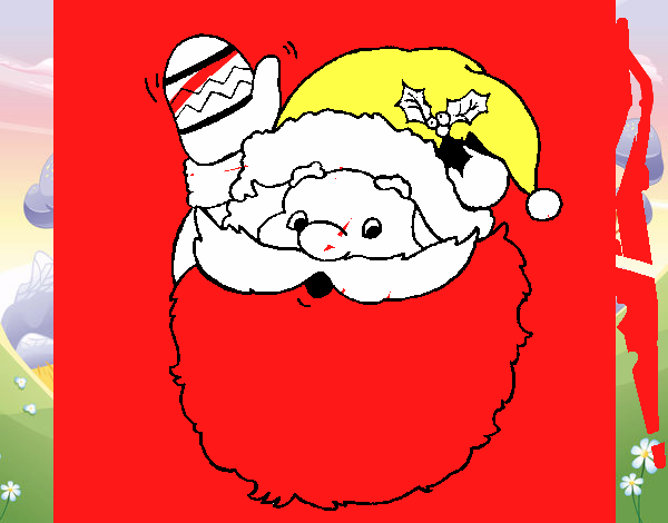Pai Natal a saudar