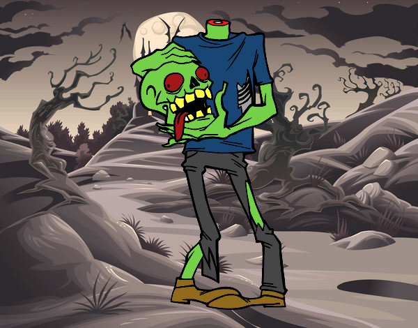 Zombie sem cabeça