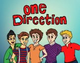 Desenho One Direction 3 pintado por Styles17