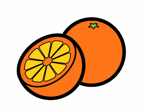 Desenho As laranjas pintado por betinho