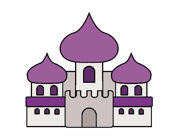 Desenho Castelo dos mouros pintado por inhapa