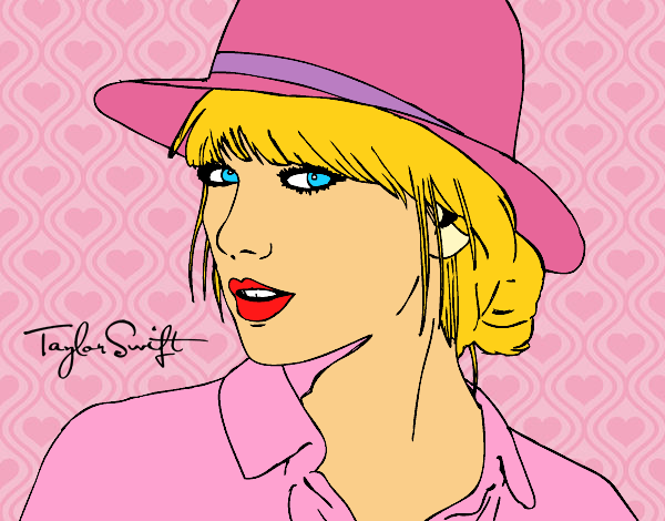 Taylor Swift pintado por Catarina Machado Barbosa 