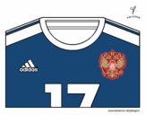 Camisa da copa do mundo de futebol 2014 de Rússia