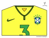 Desenho Camisa da copa do mundo de futebol 2014 do Brasil pintado por Claudia7