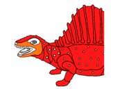 Desenho Dinossauro pintado por repelstelt
