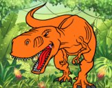 Desenho Dinossauro aborrecido pintado por repelstelt