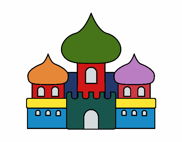 Desenho Castelo dos mouros pintado por Godoi