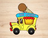 Desenho Food truck de sorvete pintado por jessica99