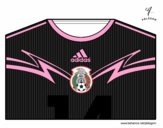 Camisa da copa do mundo de futebol 2014 do México