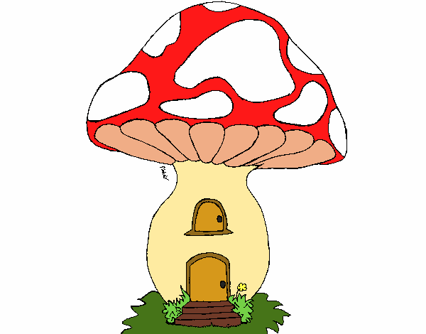 Desenhos de Cogumelos para colorir, jogos de pintar e imprimir