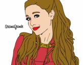 Desenho Ariana Grande com coleira pintado por samyrab