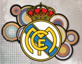 Desenho Emblema do Real Madrid C.F. pintado por nicholas14