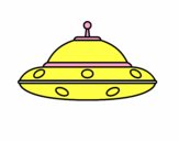 Desenho UFO extraterrestre pintado por FLORIDA 