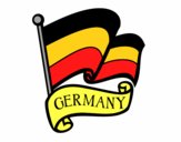 Desenho Bandeira da Alemanha pintado por arthurfer