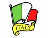 Desenho Bandeira da Itália pintado por arthurfer
