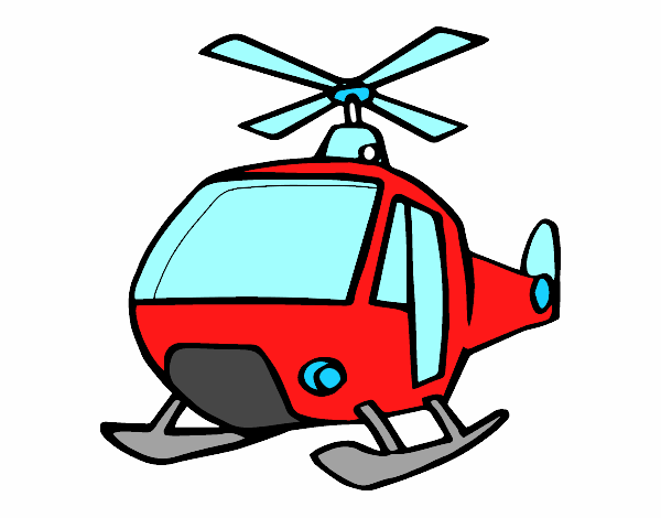 Desenho Um Helicoptero pintado por ninjai