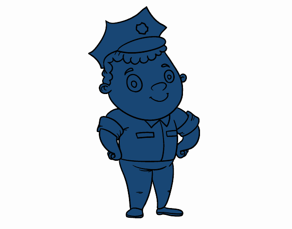 Oficial de agente de polícia