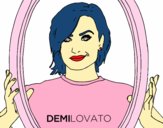 Desenho Demi Lovato Popstar pintado por HASTINGS