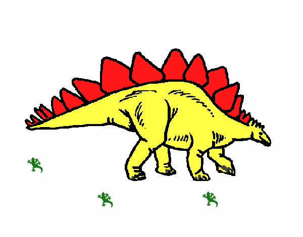Estegossauro bonito