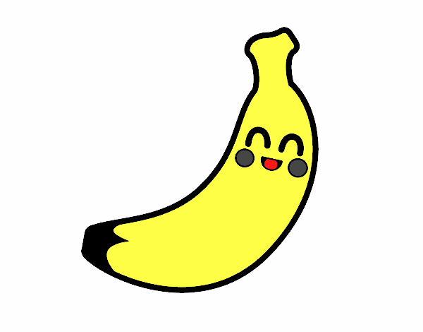 Como desenhar uma banana : Como desenhar frutas 