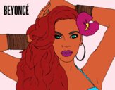 Desenho Beyoncé pintado por jenyffer 