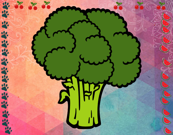 Verdura de brócolos