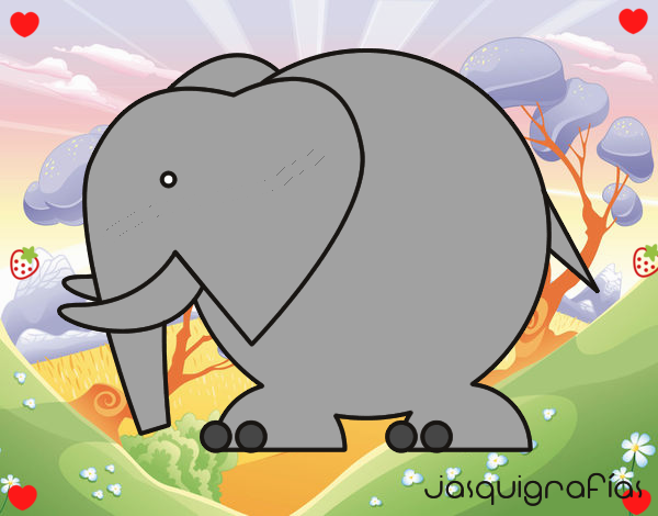 Elefante grande