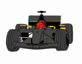 Desenho Carro de F1 pintado por AKIRO