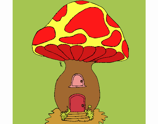 Casa cogumelo