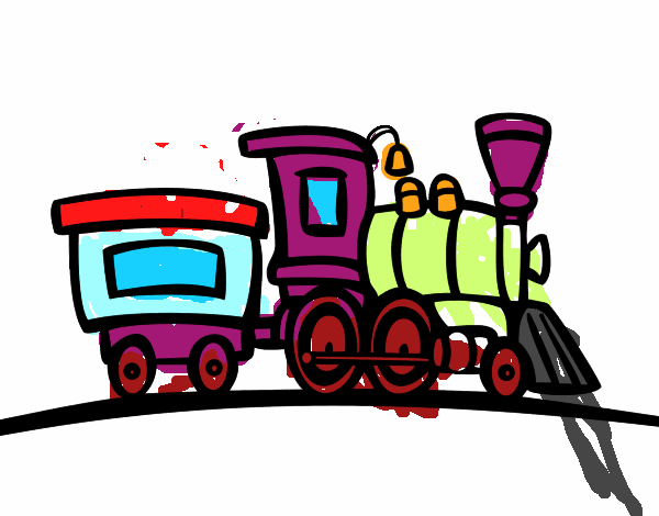 Trem com vagão