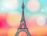 Desenho A Torre Eiffel pintado por juniorMAX