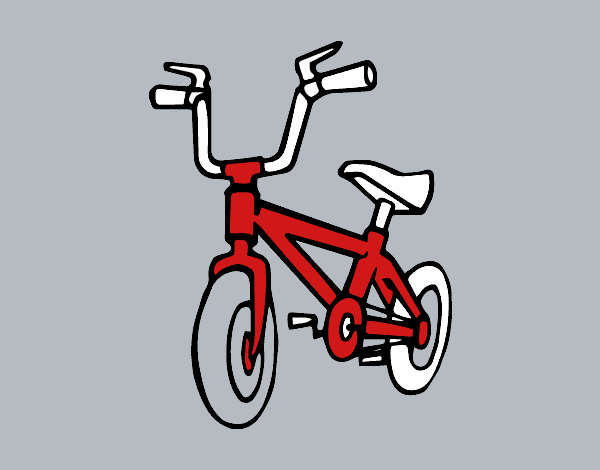 Desenho de Bicicleta infantil para Colorir - Colorir.com
