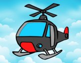 Desenho Um Helicoptero pintado por vitorcely