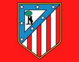 Desenho Emblema do Club Atlético de Madrid pintado por kelly24