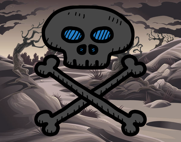 Caveira pirata