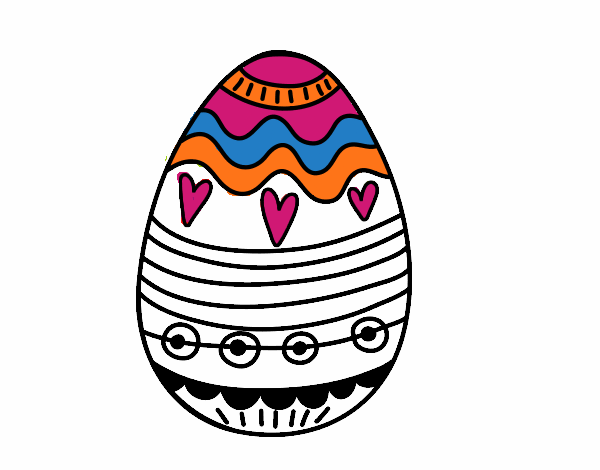 Decoração de ovos de Páscoa