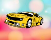 Desenho Carro desportivo veloz pintado por florbelinh