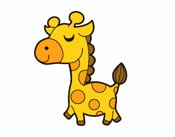 Desenho Girafa vaidosa pintado por tyty