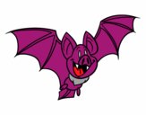 Desenho Morcego feliz pintado por ameireles