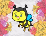 Desenho Uma abelha pintado por ameireles