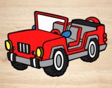Desenho Jeep pintado por Luisinho