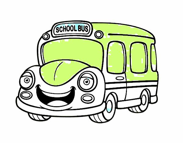 Autocarro escolar infantil