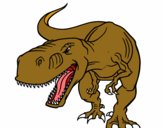Desenho Dinossauro aborrecido pintado por ManuGamer4