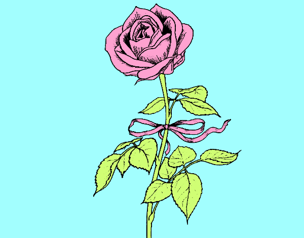 Desenho Uma rosa pintado por ManuGamer4