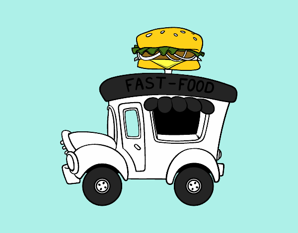 Food truck de hambúrgueres