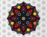 Desenho Mandala simetria simples pintado por Sabrina314