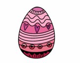Desenho Decoração de ovos de Páscoa pintado por amanda09