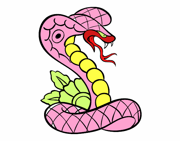 Desenho Tatuagem de cobra pintado por EDINHO2011