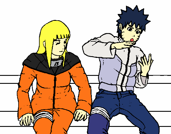 Vem Desenhar - Minato e Kushina (Naruto) Quer vê todos os