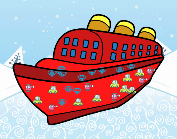 o barco a neve